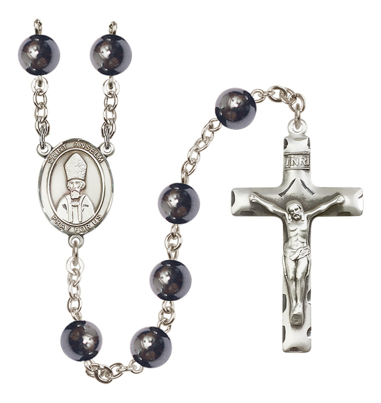 Saint Anselm of Canterbury R6003-8342 8mm Rosary